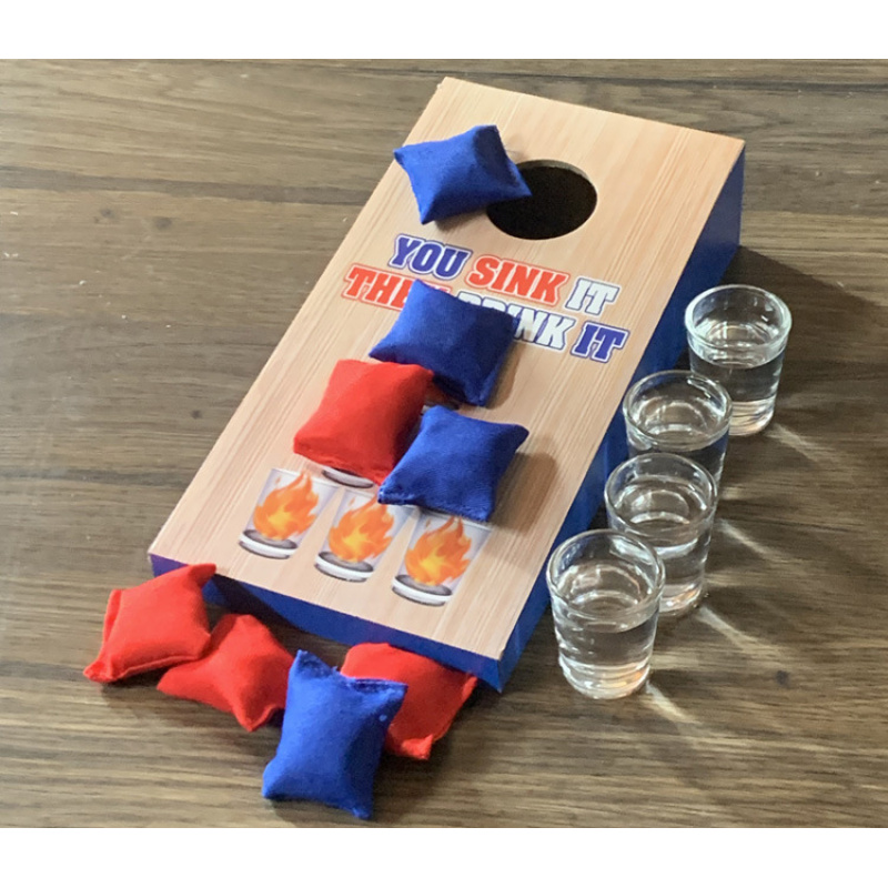 Party Games Kids Outdoor - ชุดเกมโยนไม้ 1 ชุด แบบพกพา สำหรับงานปาร์ตี้กลางแจ้ง ของชำร่วยสำหรับผู้ใหญ่และเด็ก