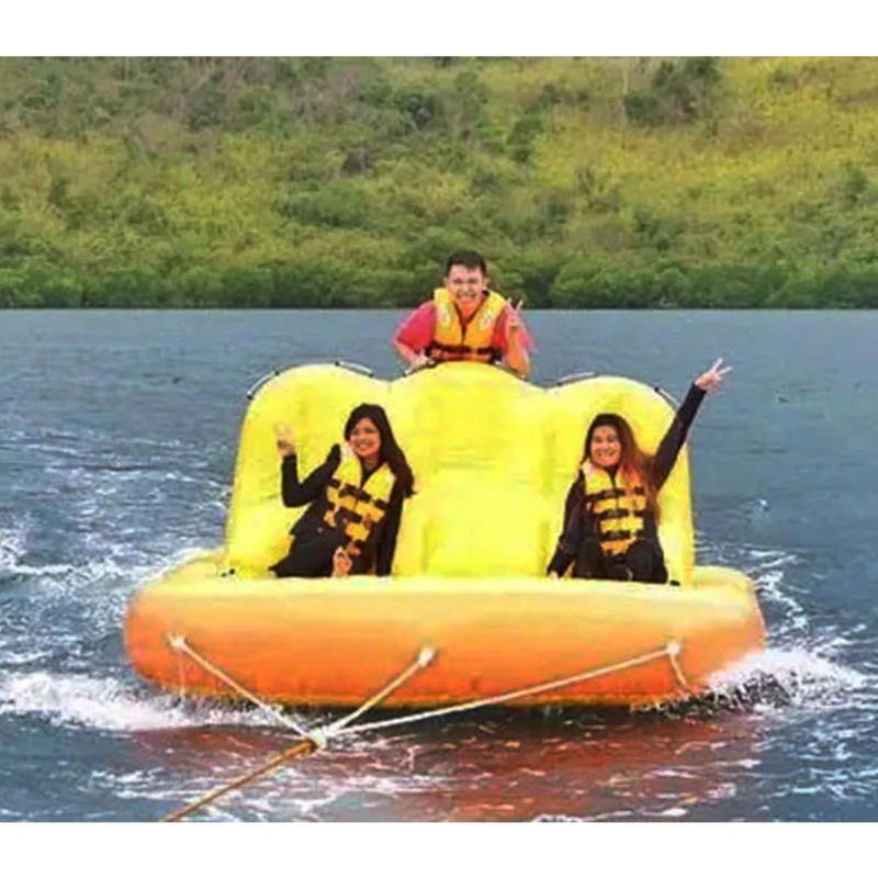 Party Games No Equipment - ราคาขายส่งจากโรงงานสำหรับเรือเป่าลมแบบ Bandwagon สำหรับเล่นในน้ำ อุปกรณ์เล่นเป่าลม