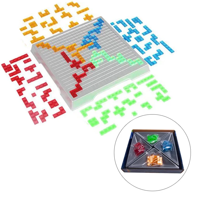 Party Games Easy Kids - เกมกระดานกลยุทธ์สําหรับเด็ก ของเล่นเพื่อการศึกษา เกมสี่เหลี่ยม เล่นง่าย ซีรีส์เกมในร่ม ปาร์ตี้