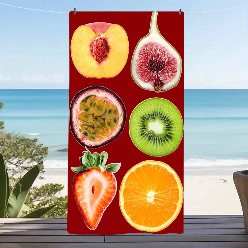 ผ้าเช็ดตัวชายหาดลายมะเขือเทศ ไ - Washer Toss Set บทวิจารณ์และราคา