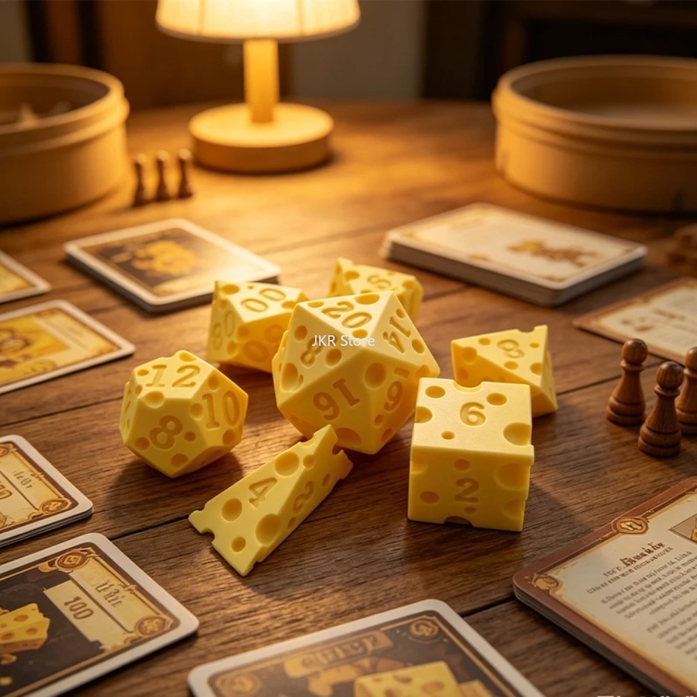 กล่องลูกเต๋ารูปทรงชีส ของตกแต่ - Party Games Classic บทวิจารณ์และราคา