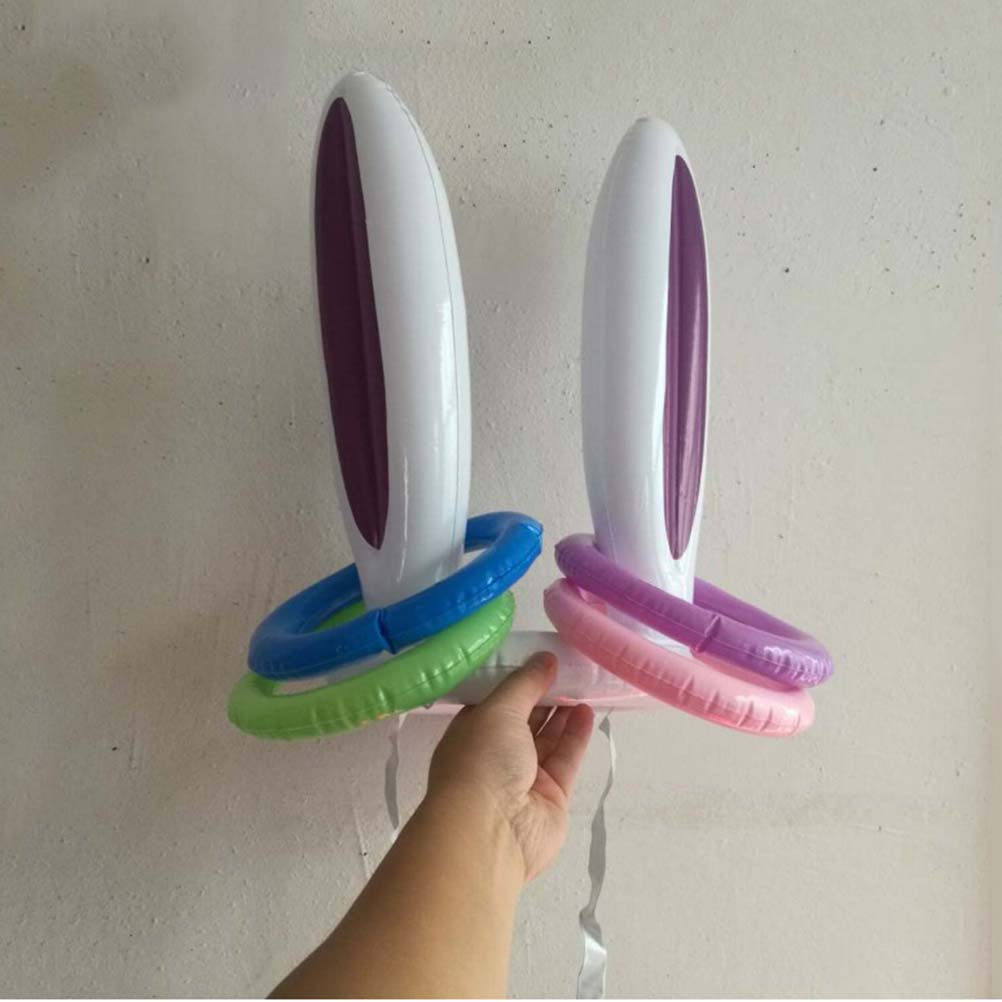 ชุดเกมโยนห่วงกระต่ายเป่าลม 5 ช - Party Games Easy Kids บทวิจารณ์และราคา