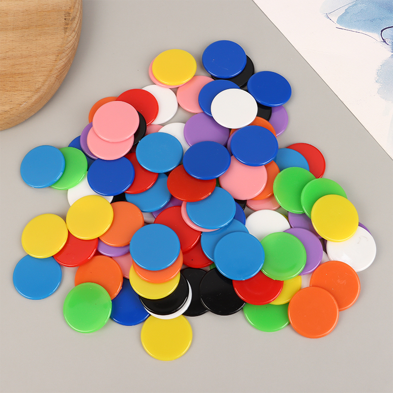 ชิปพลาสติกสำหรับเล่นเกม 100 ชิ - Party Games Bingo บทวิจารณ์และราคา