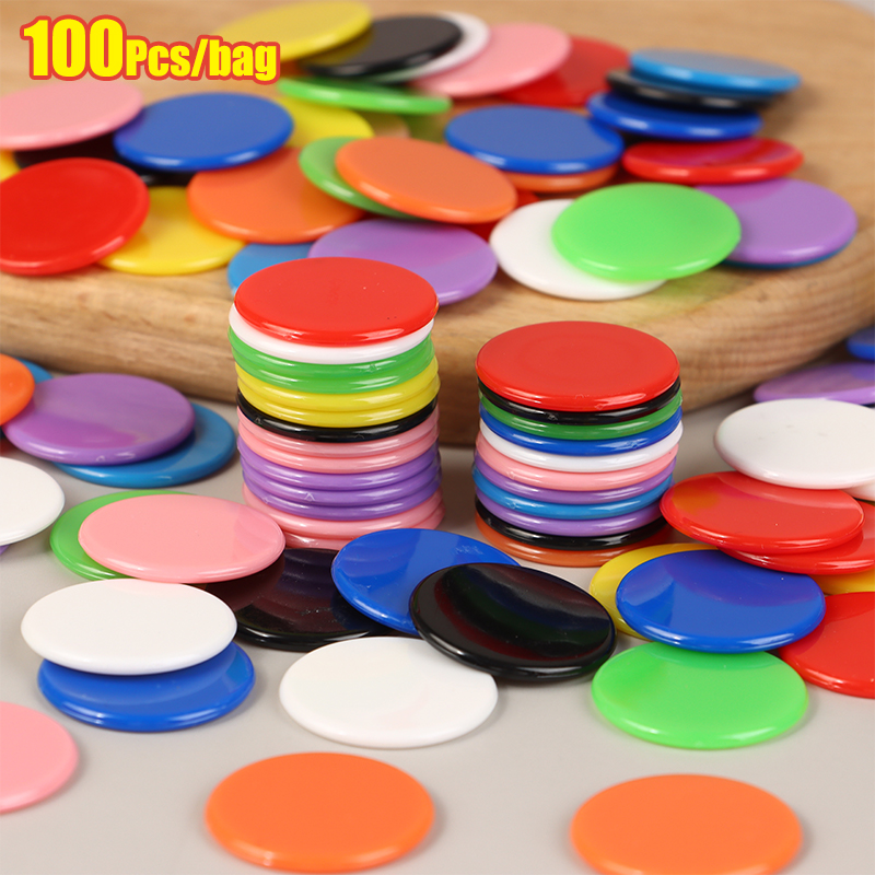 ชิปพลาสติกสำหรับเล่นเกม 100 ชิ - Party Games Bingo บทวิจารณ์และราคา