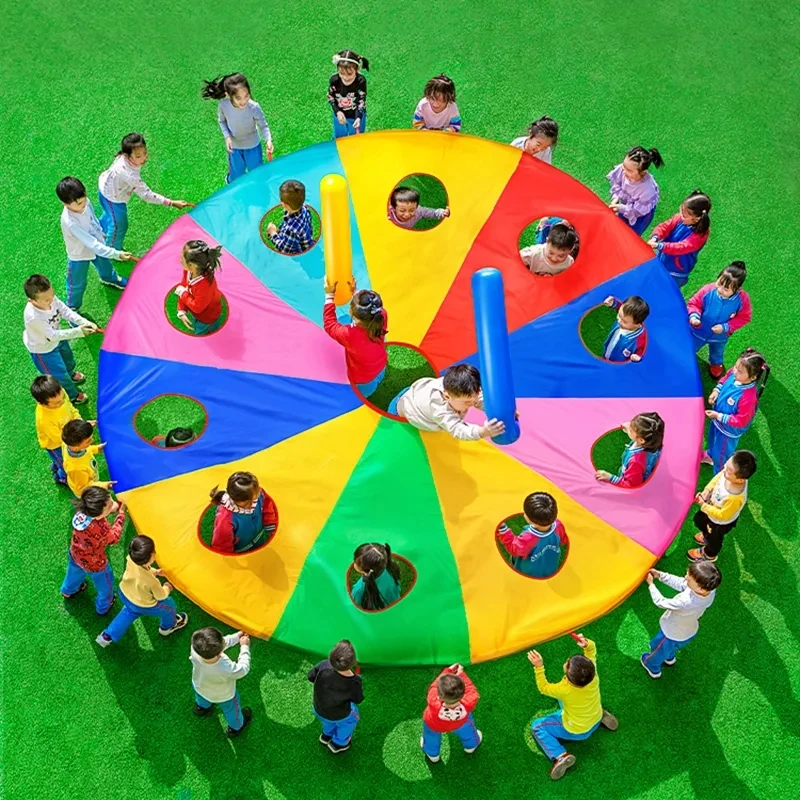 ร่มร่มร่อนสีรุ้ง เกมนักล่ากอเฟ - Party Games Kids Outdoor บทวิจารณ์และราคา