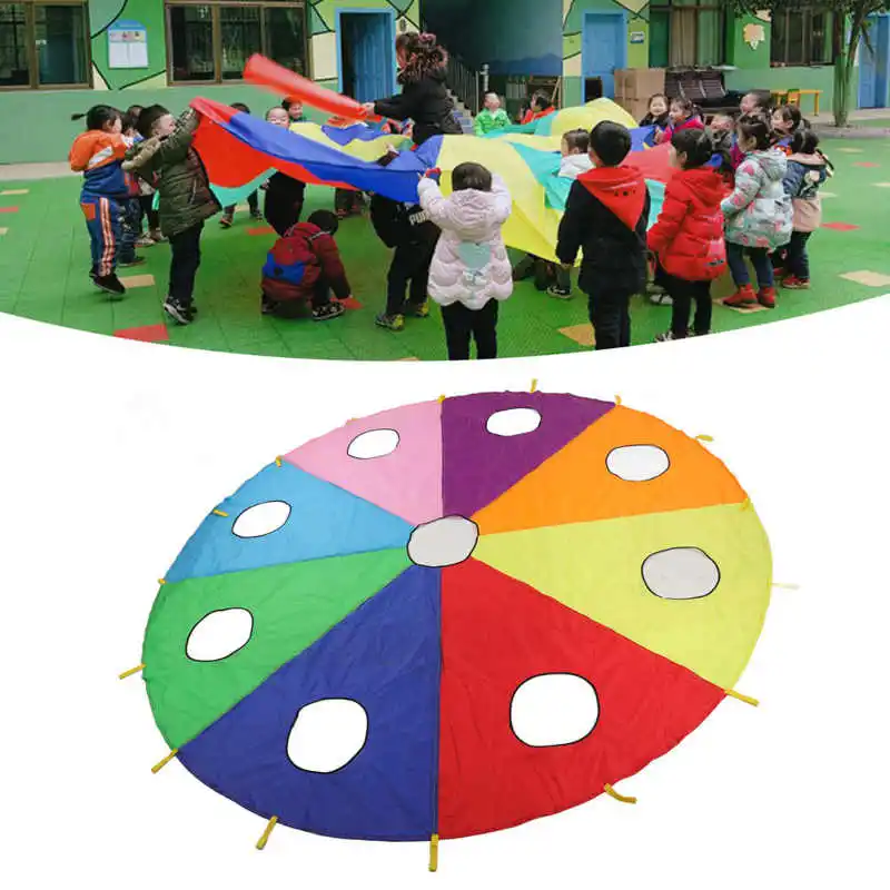 ร่มร่มร่อนสีรุ้ง เกมนักล่ากอเฟ - Party Games Kids Outdoor บทวิจารณ์และราคา