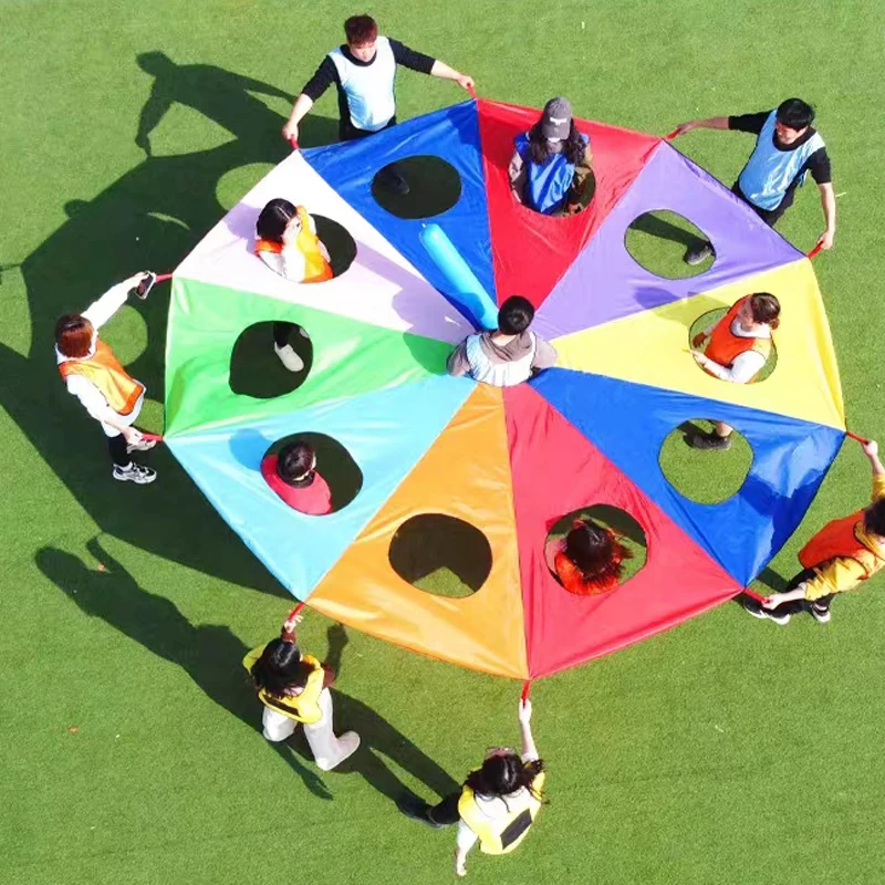 ร่มร่มร่อนสีรุ้ง เกมนักล่ากอเฟ - Party Games Kids Outdoor บทวิจารณ์และราคา