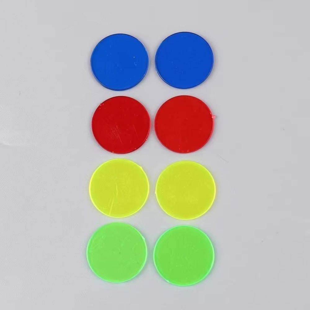 100 ชิ้นใหม่พลาสติกชิปนับจำนวน - Party Games Bingo บทวิจารณ์และราคา