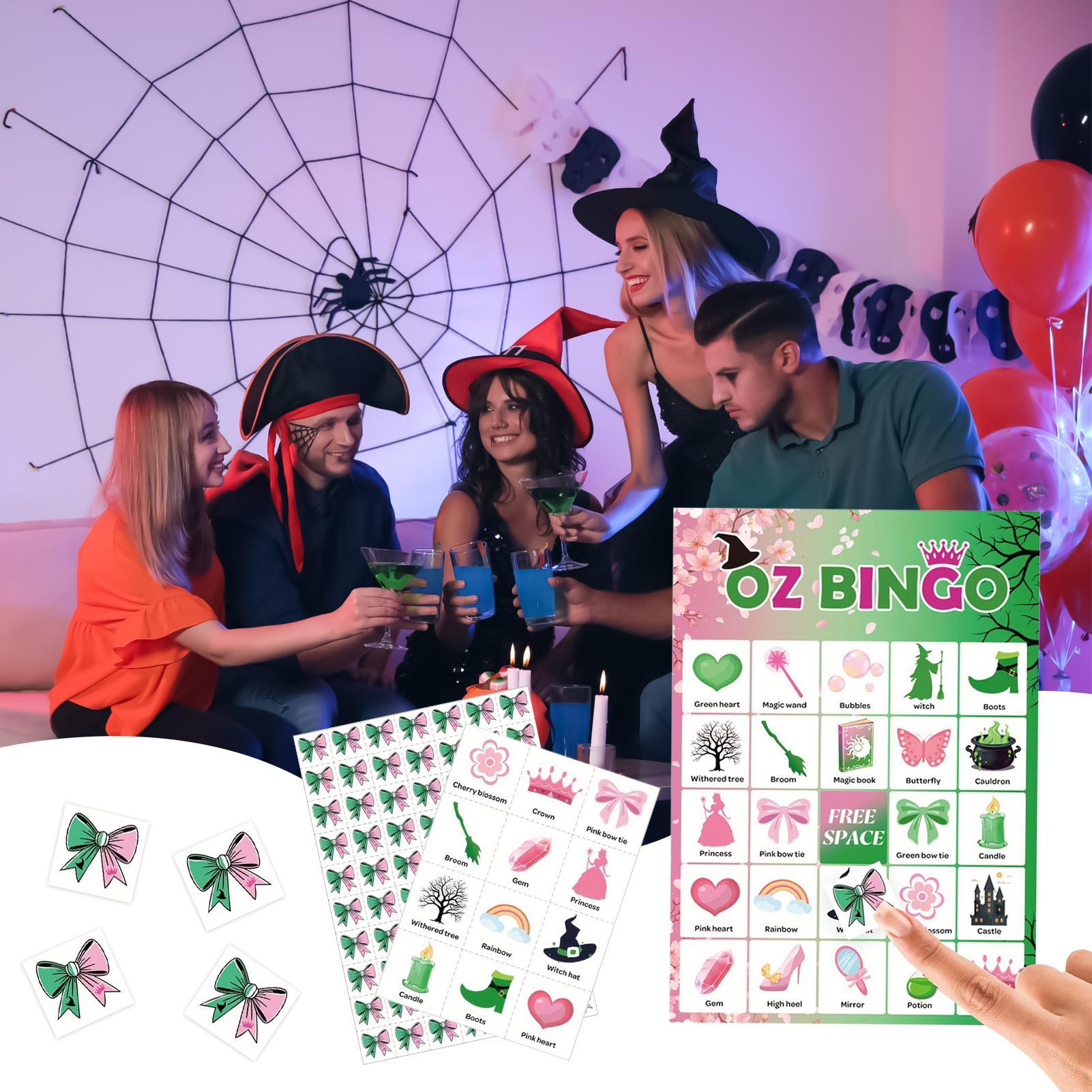 เกมบิงโกฮาโลวีนสำหรับเด็กผู้ให - Party Games Bingo บทวิจารณ์และราคา