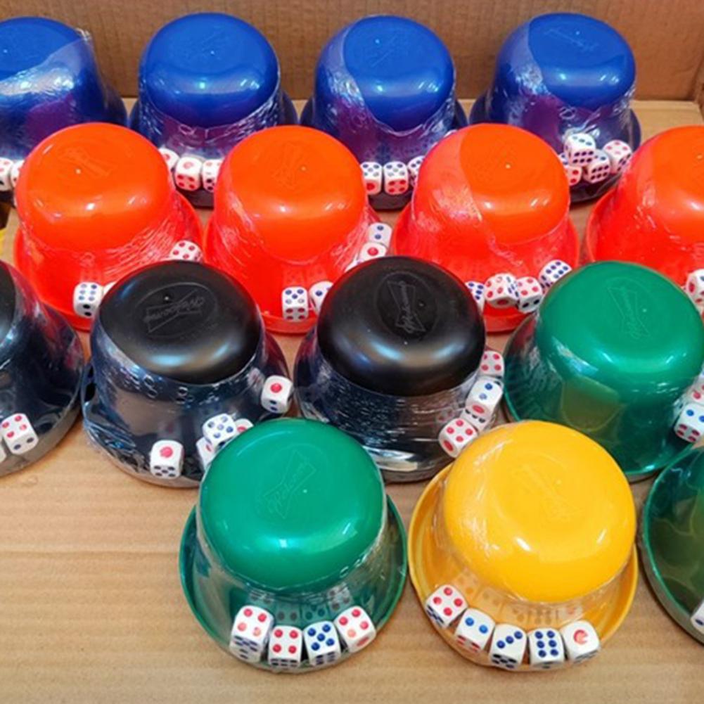 2 ชุด 8.5 ซม.ลูกเต๋าถ้วยฐาน 10 - Party Games No Equipment บทวิจารณ์และราคา