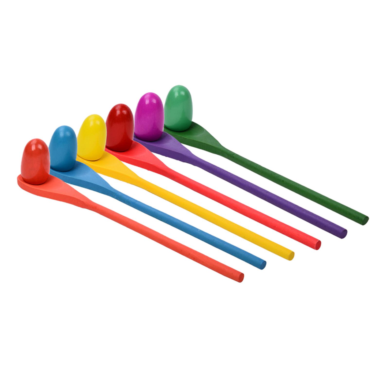 ชุดเกมแข่งช้อนตักไข่ 6 ชิ้น เส - Party Games Kids Outdoor บทวิจารณ์และราคา