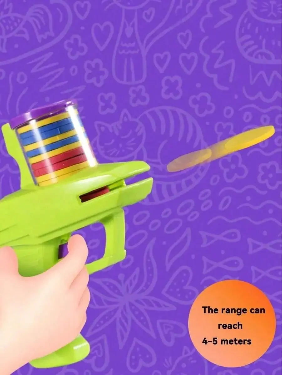 2026 เครื่องยิงดิสก์,ของเล่นกล - Party Games Kids Outdoor บทวิจารณ์และราคา
