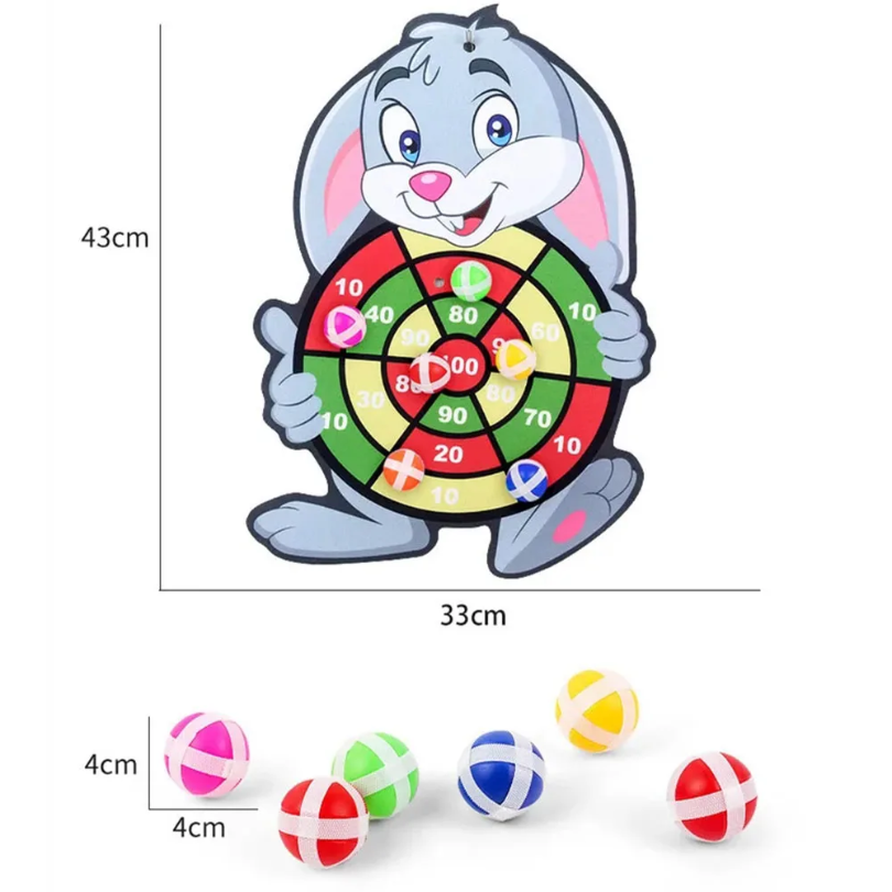 กระดานปาเป้าสำหรับเด็กพร้อมลูก - Party Games Kids Outdoor บทวิจารณ์และราคา